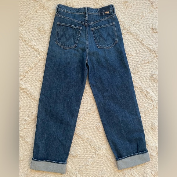 New Mother The Spitfire Nerdy Cuff Jeans - Picture 7 of 8